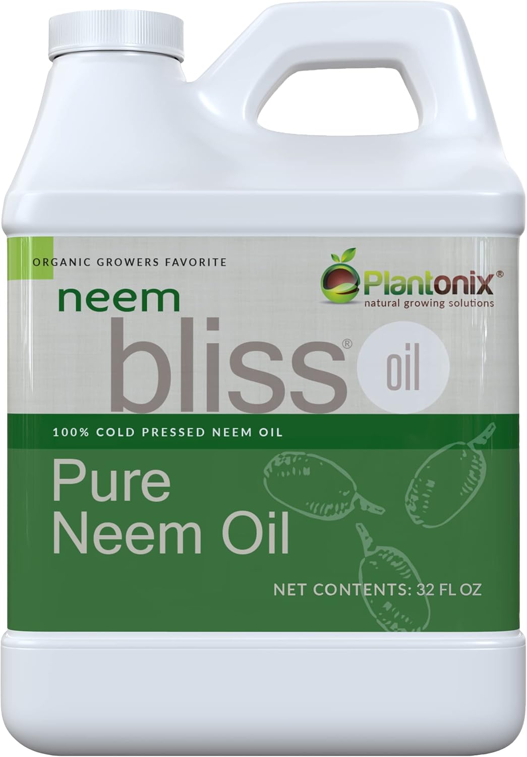 Pure Neem Oil Concentrate for Hair and Skin - Neem Bliss 32 Fl Oz
