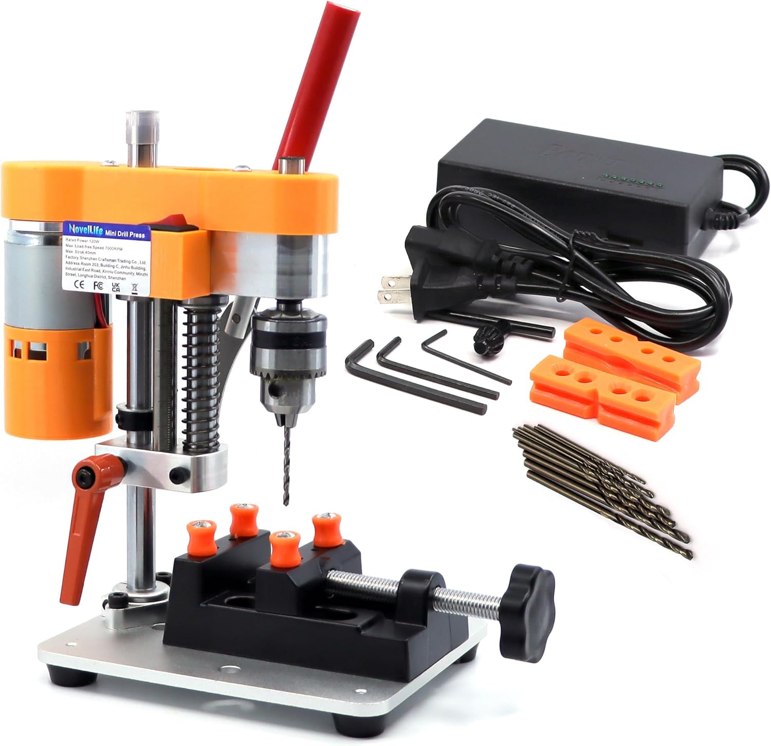 Precision Mini Drill Press for DIY Crafts and Jewelry Making