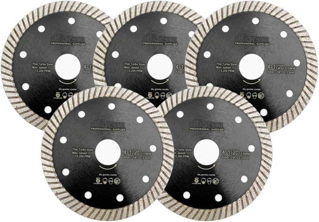 Ultra Thin Diamond Blade Set - Precise Cuts on Tile & Granite