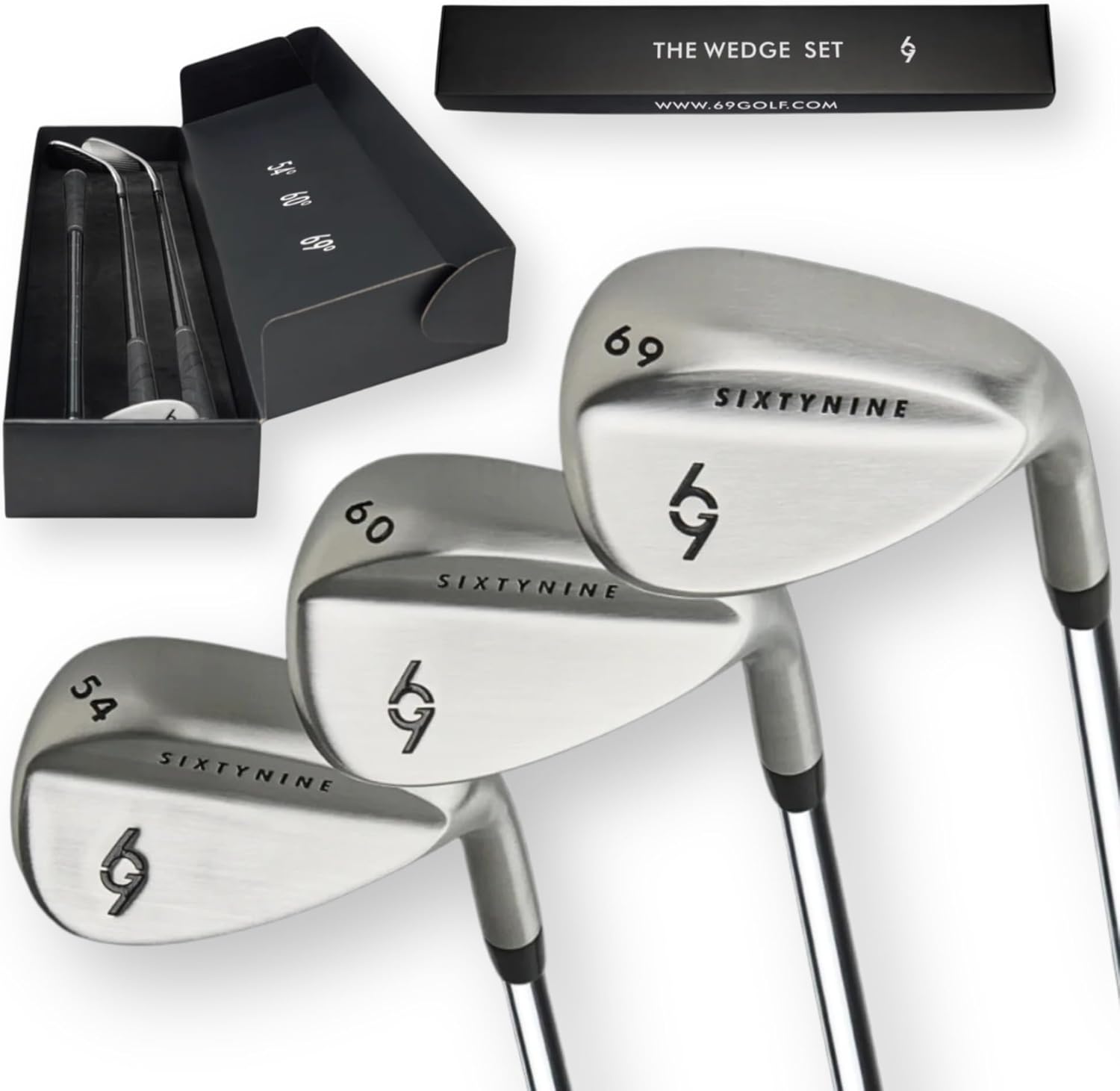Golf Wedge Set for Men & Women - Precision Crafted 54/60/69