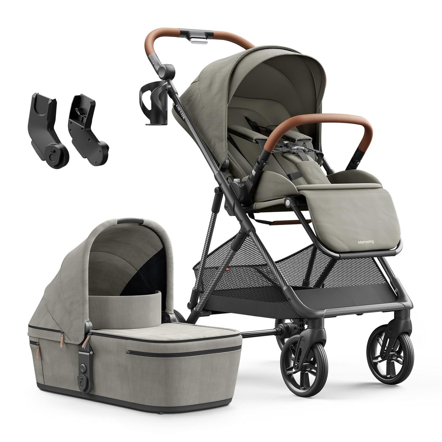 Air Lux Baby Stroller by MAMAZING: Lightweight & Compact