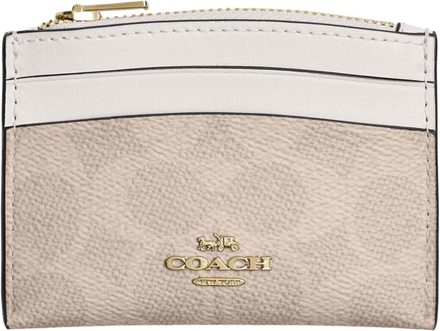 Coach Women's Shaped Card Case for Stylish On-the-Go Essentials