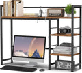 Adjustable Desk Shelf for Monitor, 3 Tier Organizer