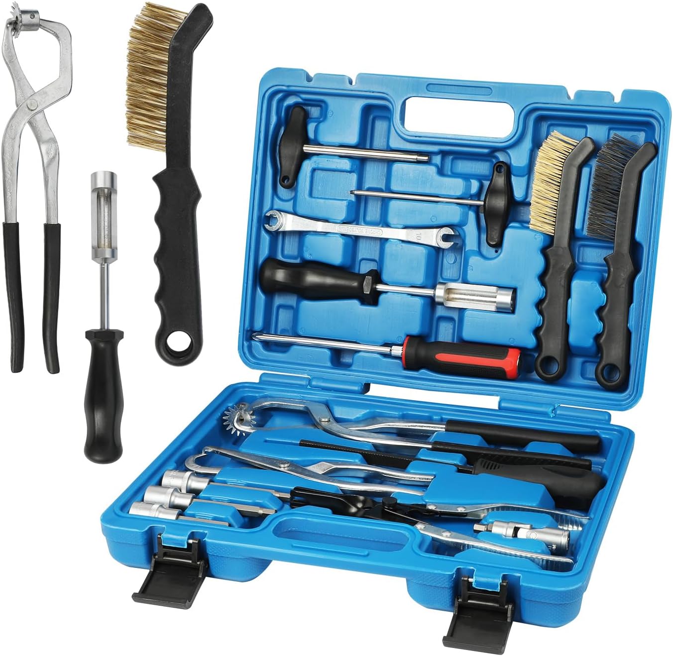 15PCS Professional Brake Drum Tool Kit by Angchun