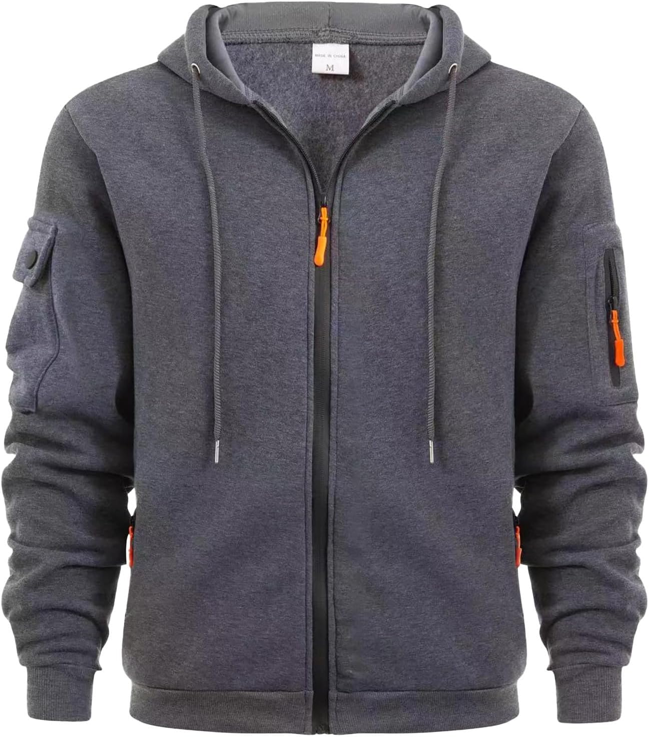 Vintage Military Tactical Hoodie with Pockets