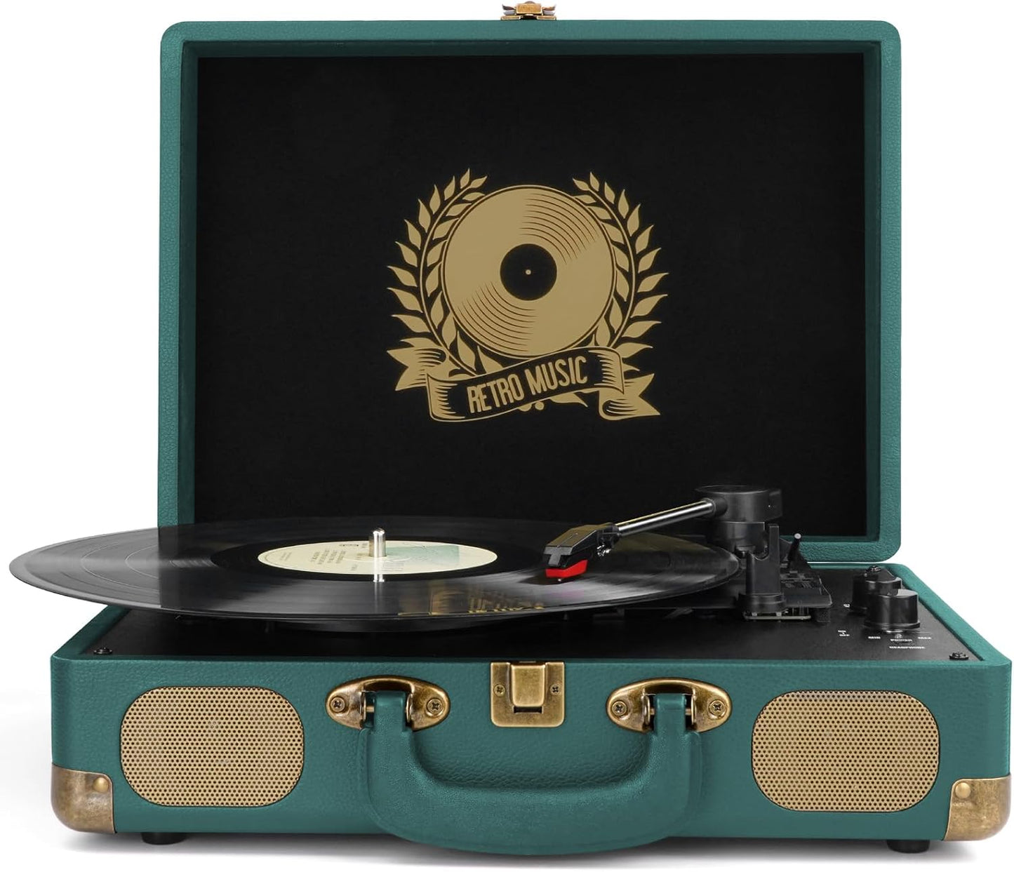 Vinyl Record Player Bluetooth Turntable for Music Lovers
