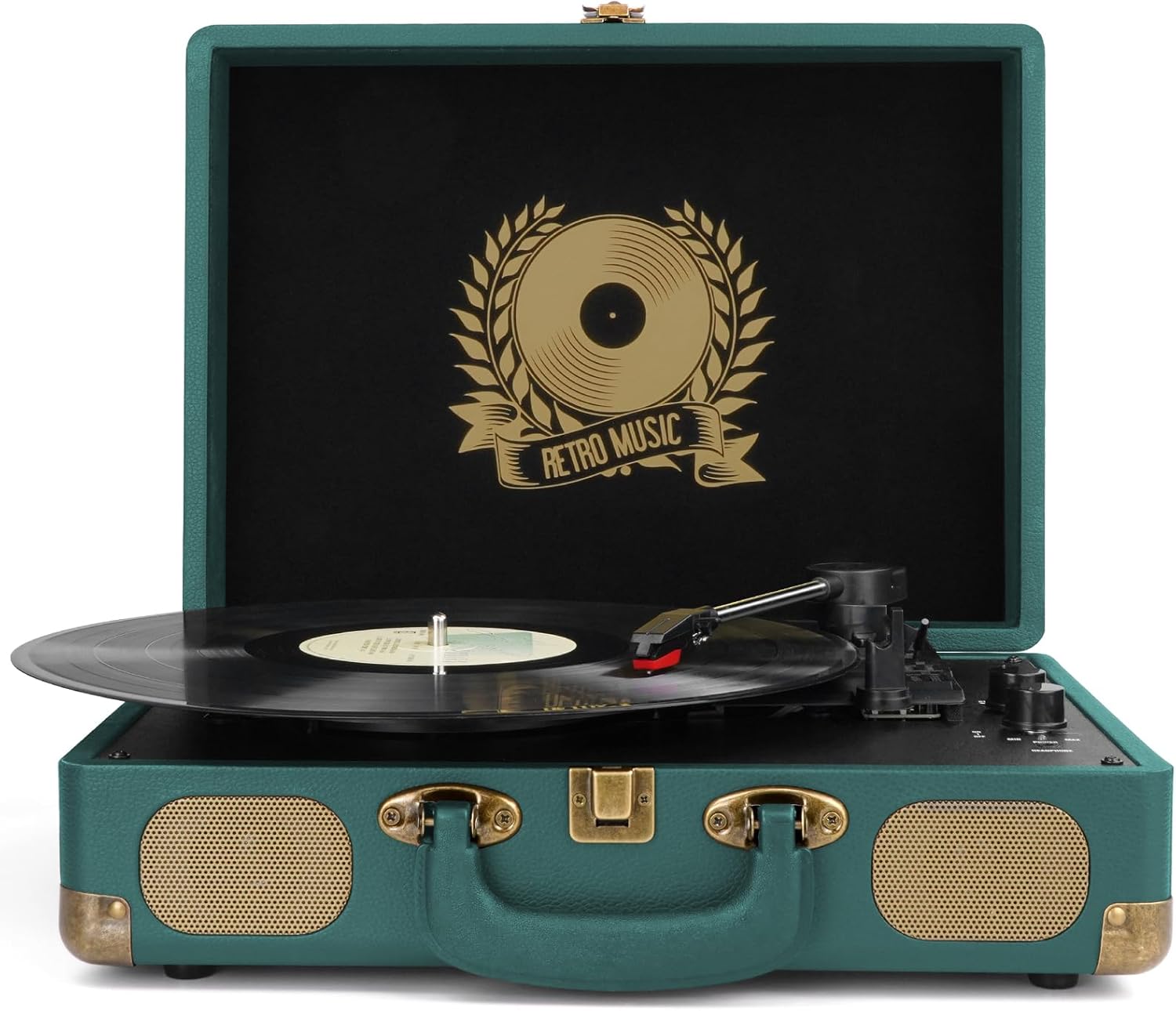 Vinyl Record Player Bluetooth Turntable for Music Lovers