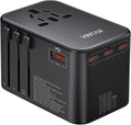 Universal Travel Adapter with 100W GaN Fast Charging for Global Use