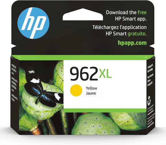 Vibrant Yellow Ink for HP Printers | High-Yield | Instant Ink Eligible