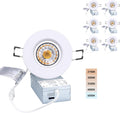 Canless Recessed Gimbal Downlight Rotatable Spotlight 5 CCT 3 in
