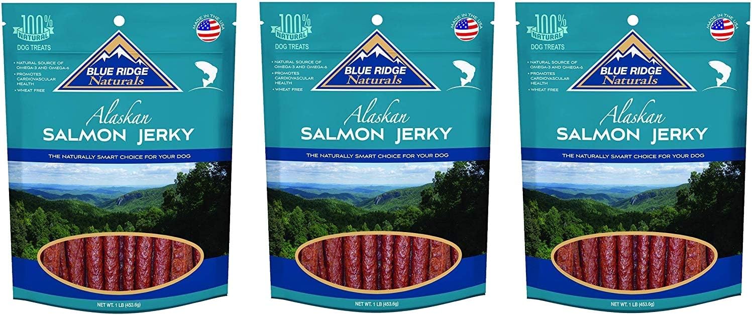 Oven Baked Salmon Jerky Dog Treats for Healthy Pups