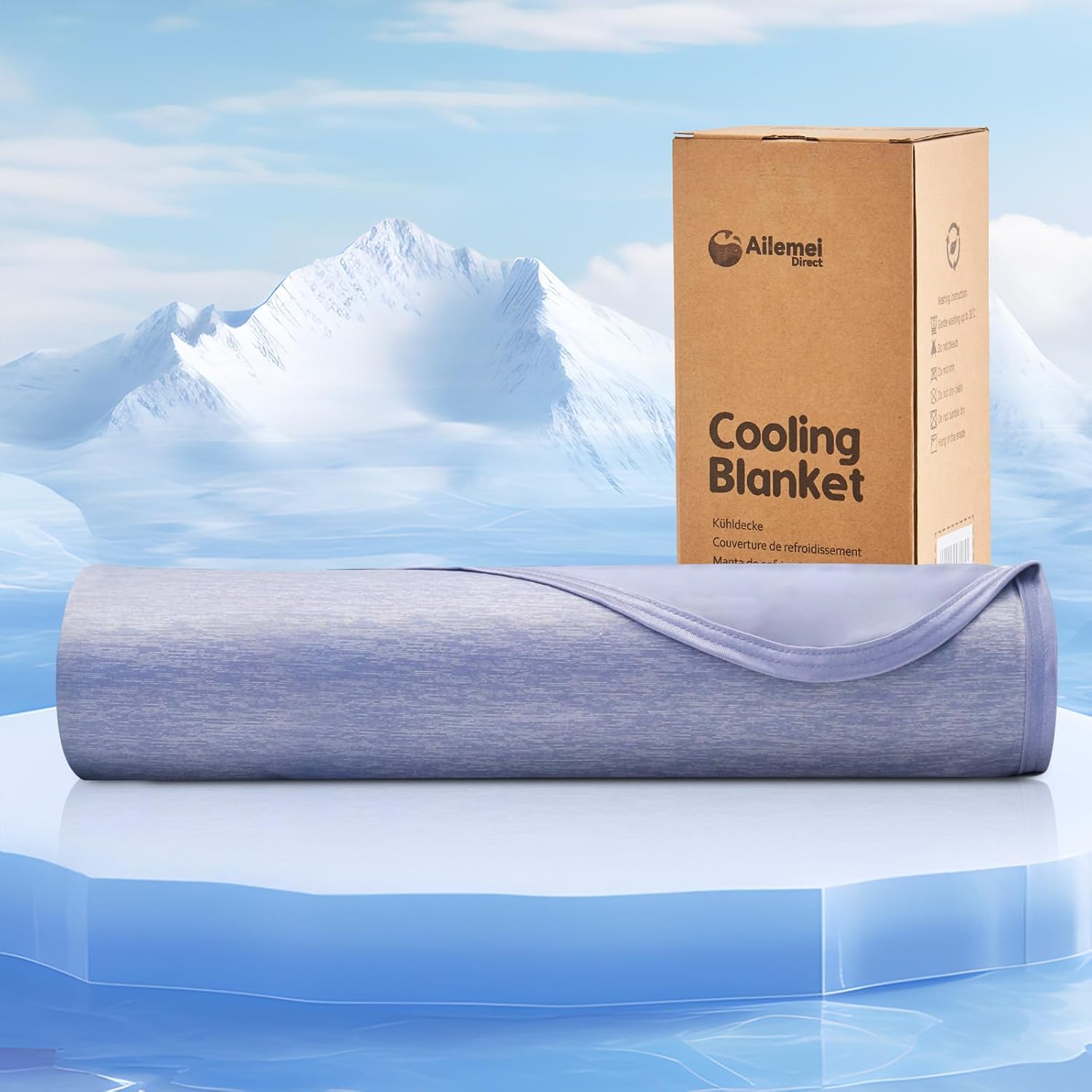 Ailemei Direct Cooling Blanket for Hot Sleepers - Twin Size