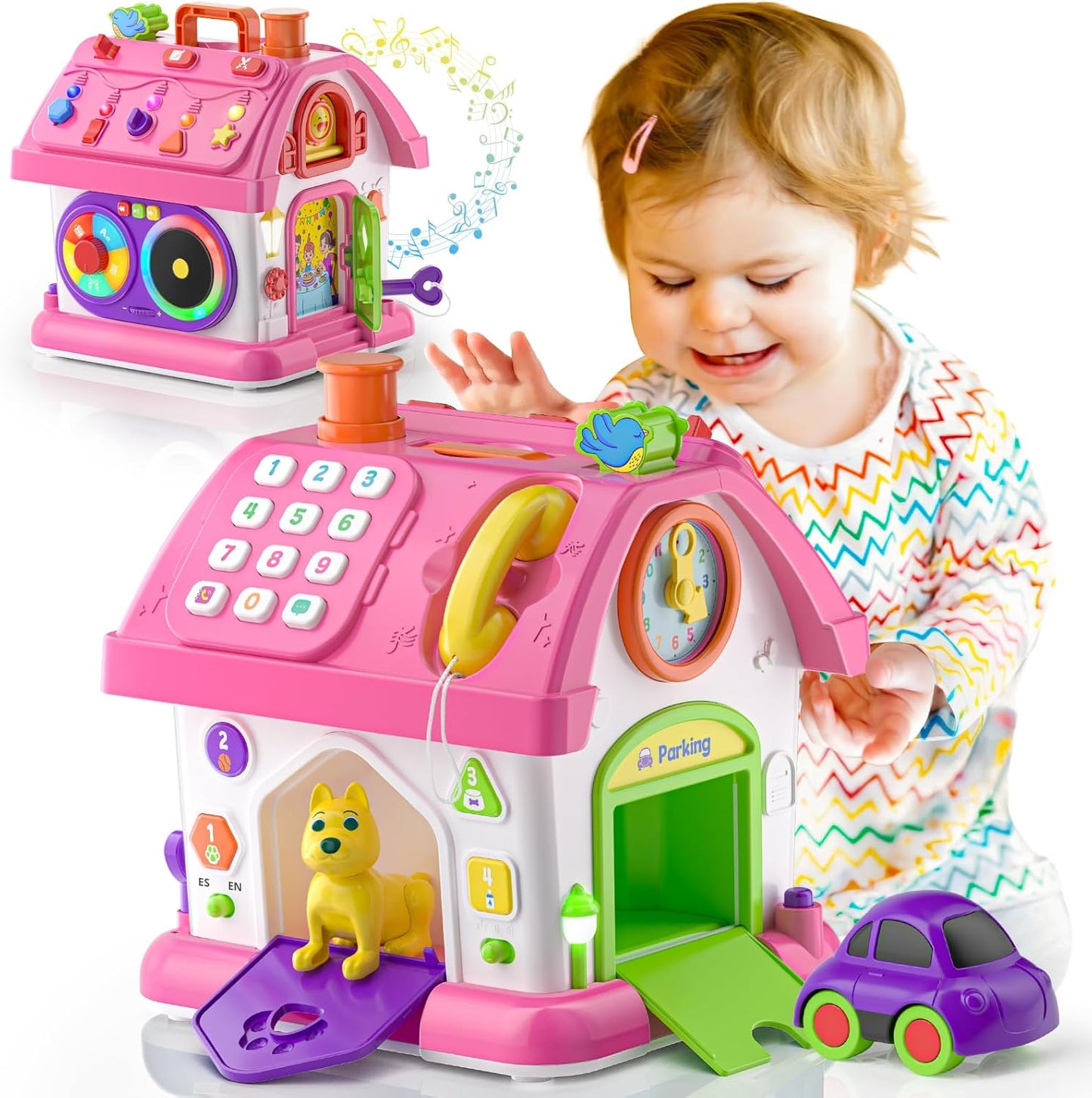 Musical Montessori Toys for 1 Year Old Girl - Fun & Educational