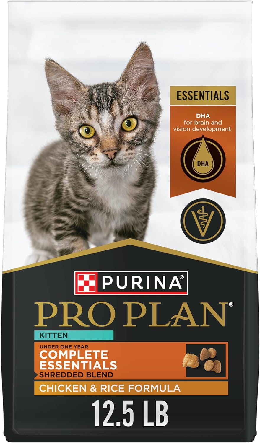 Purina Pro Plan Kitten Dry Food with Chicken and Rice Formula