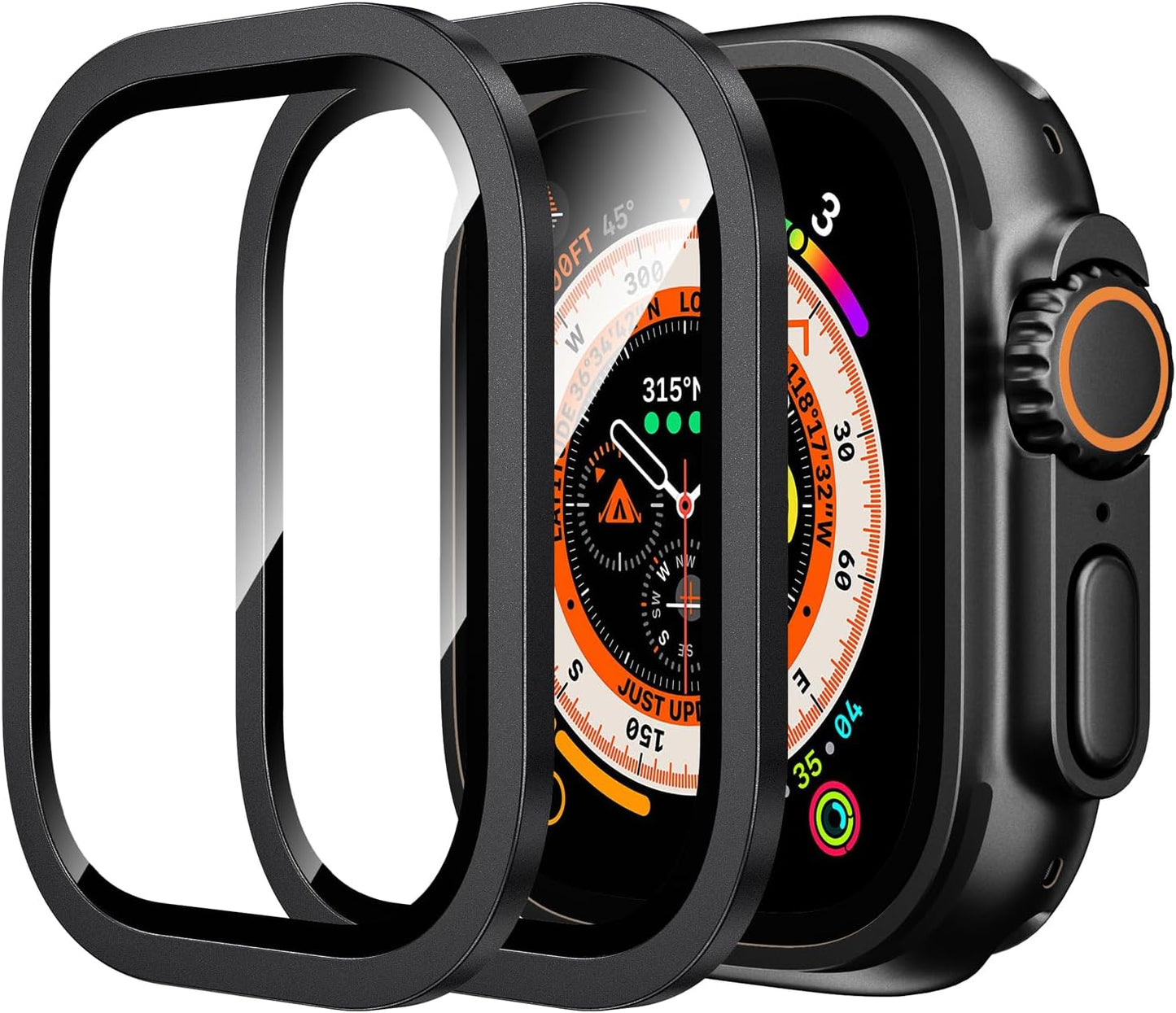 Ultimate Protection: WSKEN Titanium Glass for Apple Watch