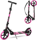 Foldable Kids Scooter with 9in/8in Sturdy Wheels - Adjustable