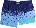maamgic 5in Mens Swim Trunks with Compression Liner - Quick Dry Fit is
