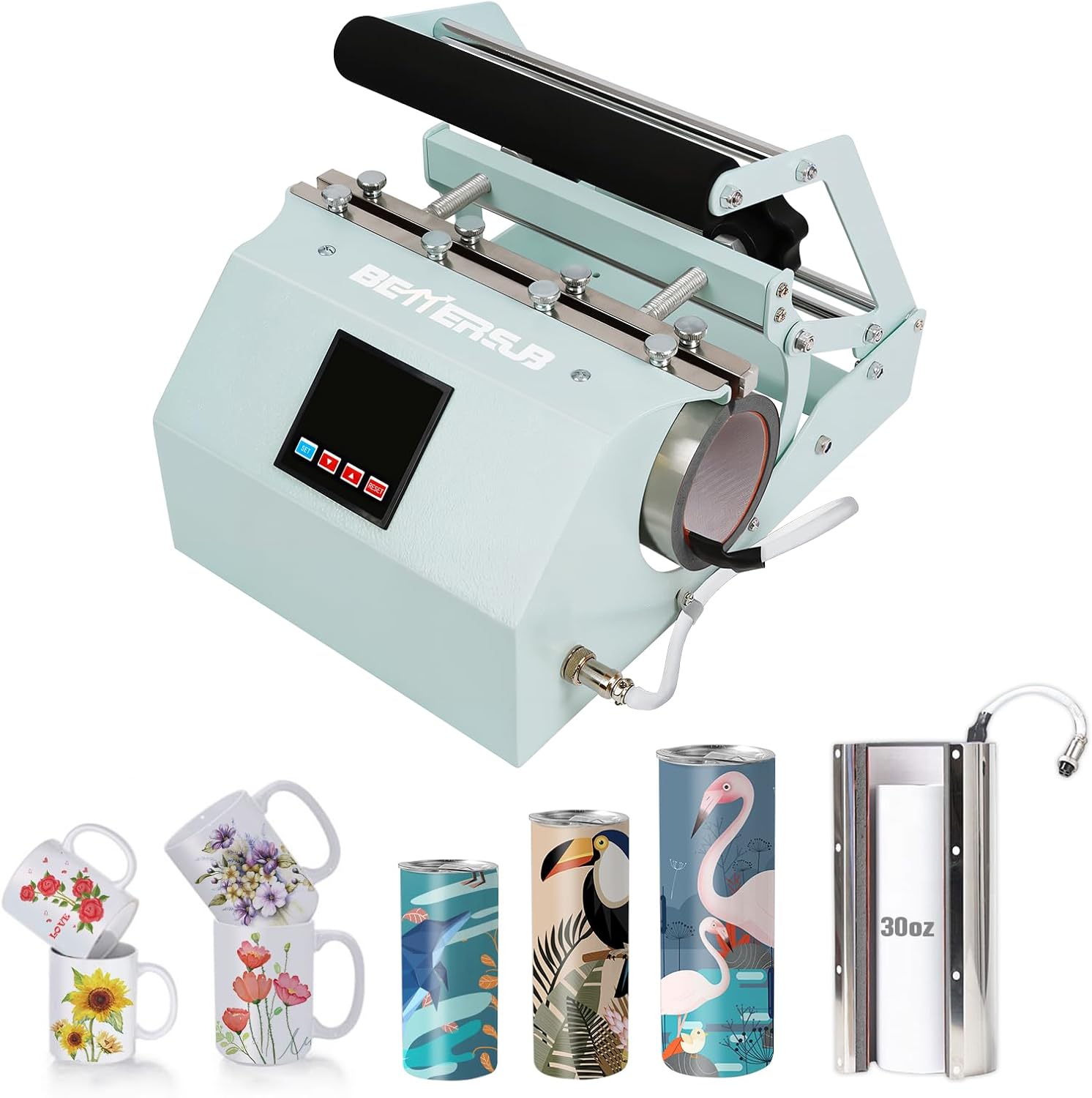 BetterSub Tumbler Mug Heat Press Machine for Sublimation Printing