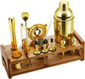 Soing Gold 24-Piece Cocktail Shaker Set - Ultimate Bartending Bliss!