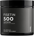 Ultra High Purity Fisetin 500mg Supplement - Enhanced Absorption