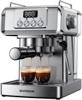20-Bar Espresso Machine for Home Barista with Steam Wand