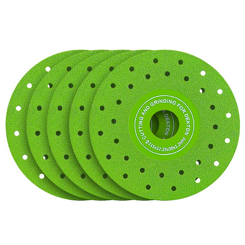 5PCS 115MM Vacuum Brazed Ultra-Thin Abrasive Discs for Grinding