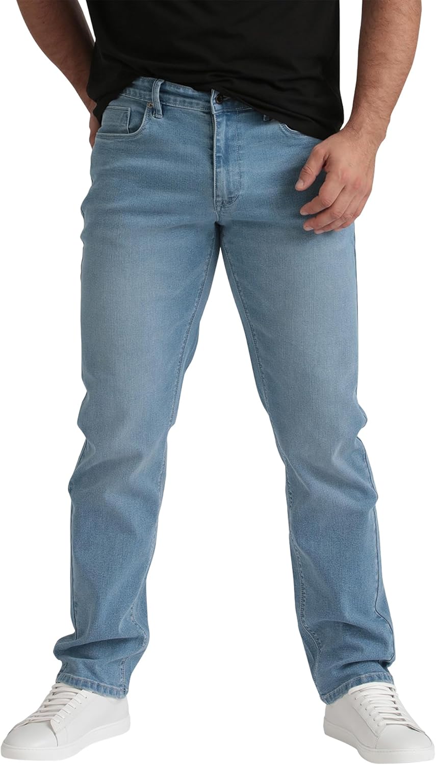Athletic Fit Jeans for Men - Soft Stretch Denim by Kenneth Cole