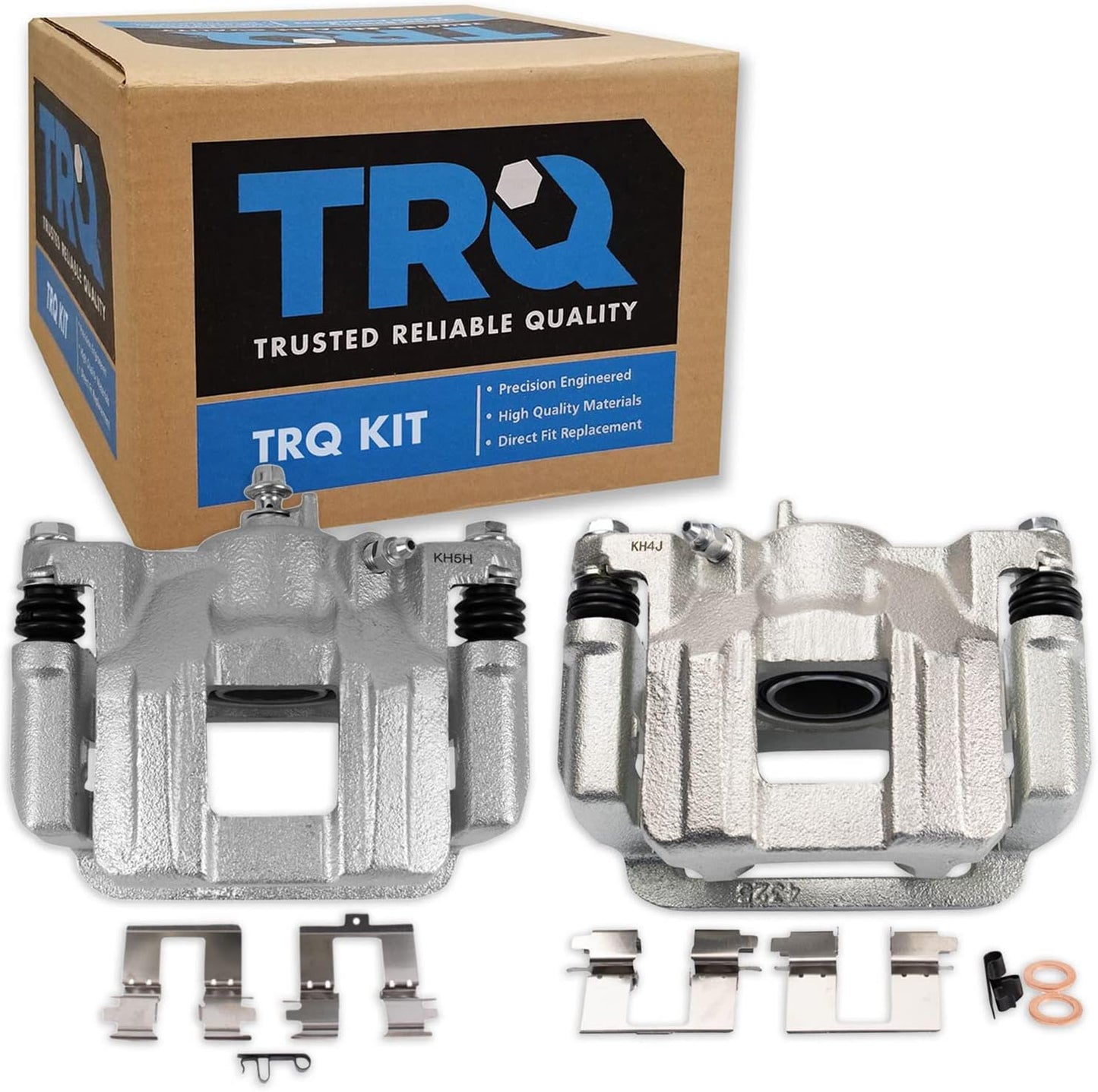 TRQ Rear Brake Caliper Set for 2011-2017 Honda Odyssey