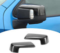 Carbon Fiber Mirror Cover Cap Trim for 2019-2024 Silverado 1500 - Pair