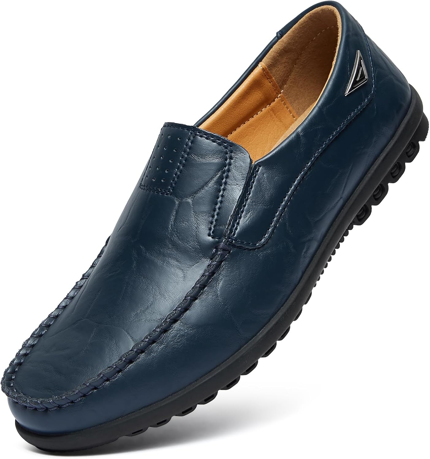 Go Tour Mens Casual Leather Fashion Slip-on Loafers Shoes Review