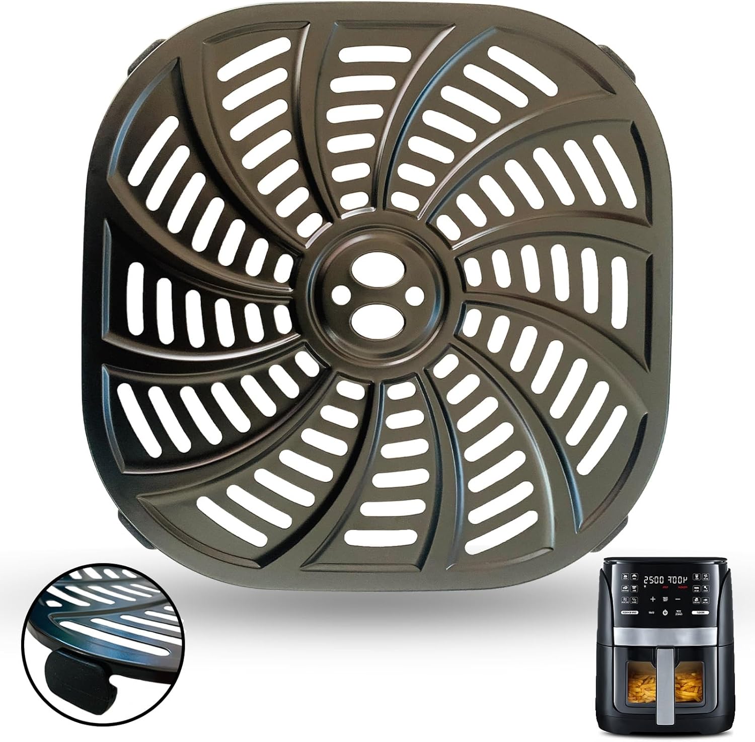 Gourmia GAF616 Air Fryer Upgraded Crisper Plate