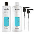Nioxin Liter Duo Systems 1-4 Shampoo & Conditioner - Pumps Included