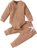 Cozy Ribbed Winter Baby Outfit Set by Ledy Champswiin