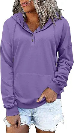 ROSELINLIN Womens Hoodies Sweatshirts with Kangaroo Pockets