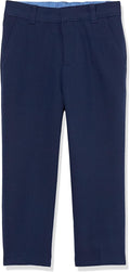 IZOD Boys' Bi-Stretch Flat Front Dress Pant - Tailored Comfort Smart