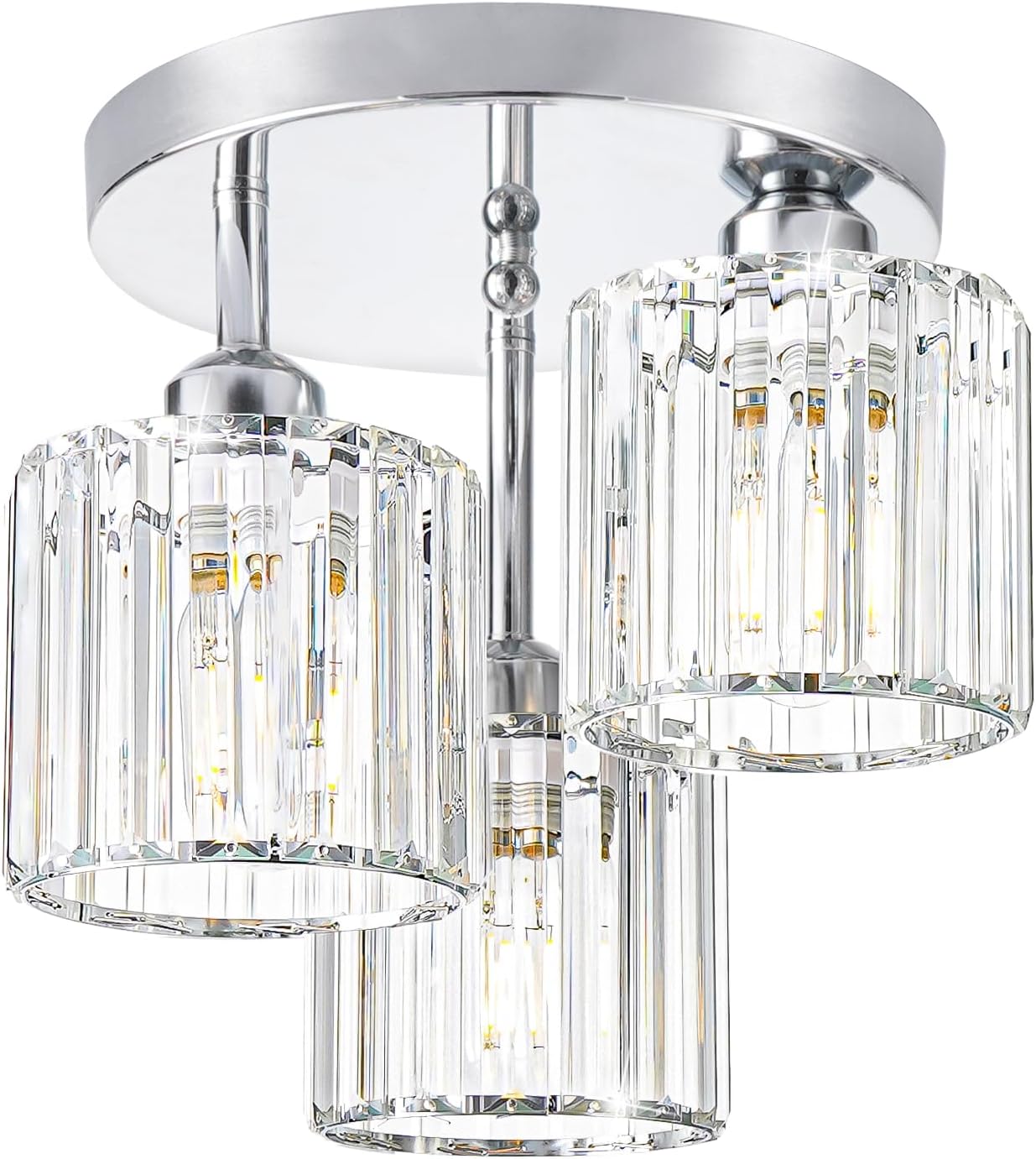 Crystal Ceiling Light Fixture for Modern Home Decor Needs