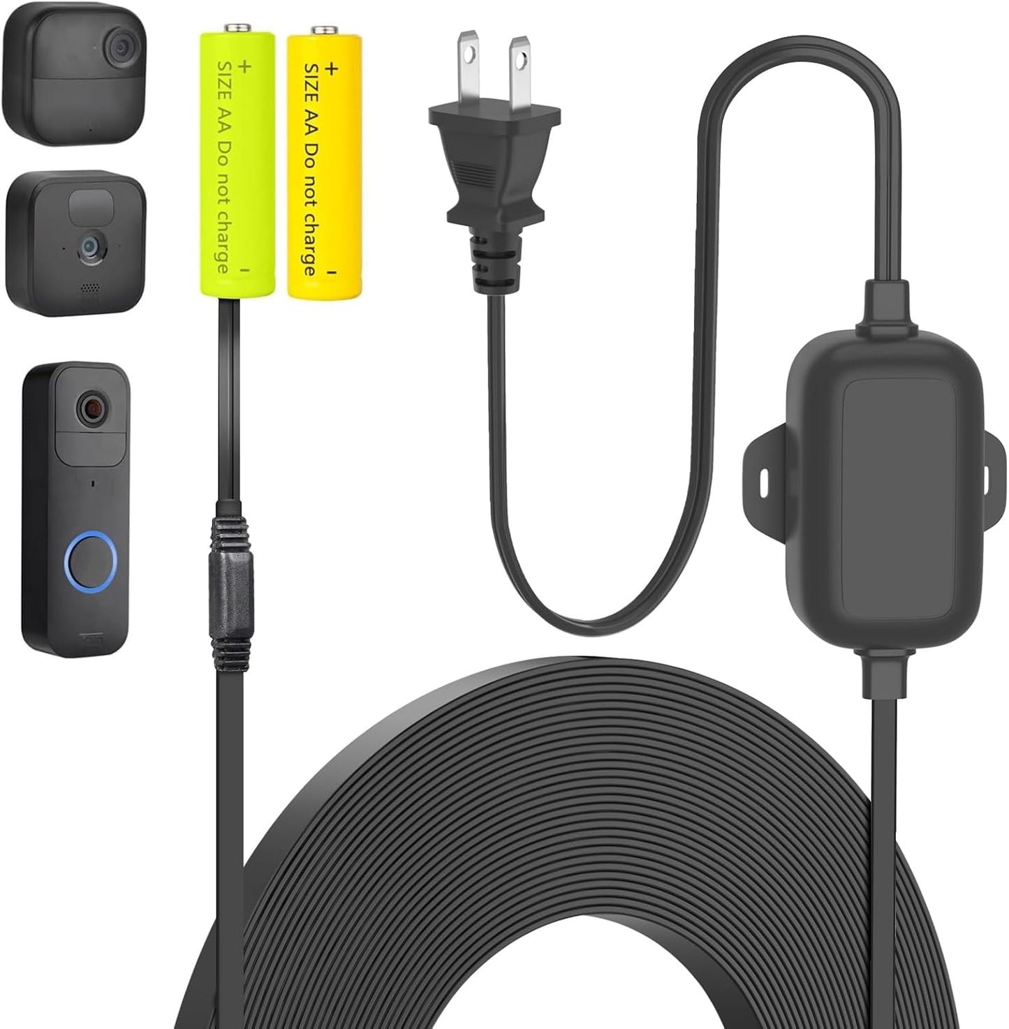 Long Reach Power Cable for Blink Doorbells