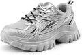 Women's Platform Chunky Fashion Sneakers Y2K Maeve Lace-Up