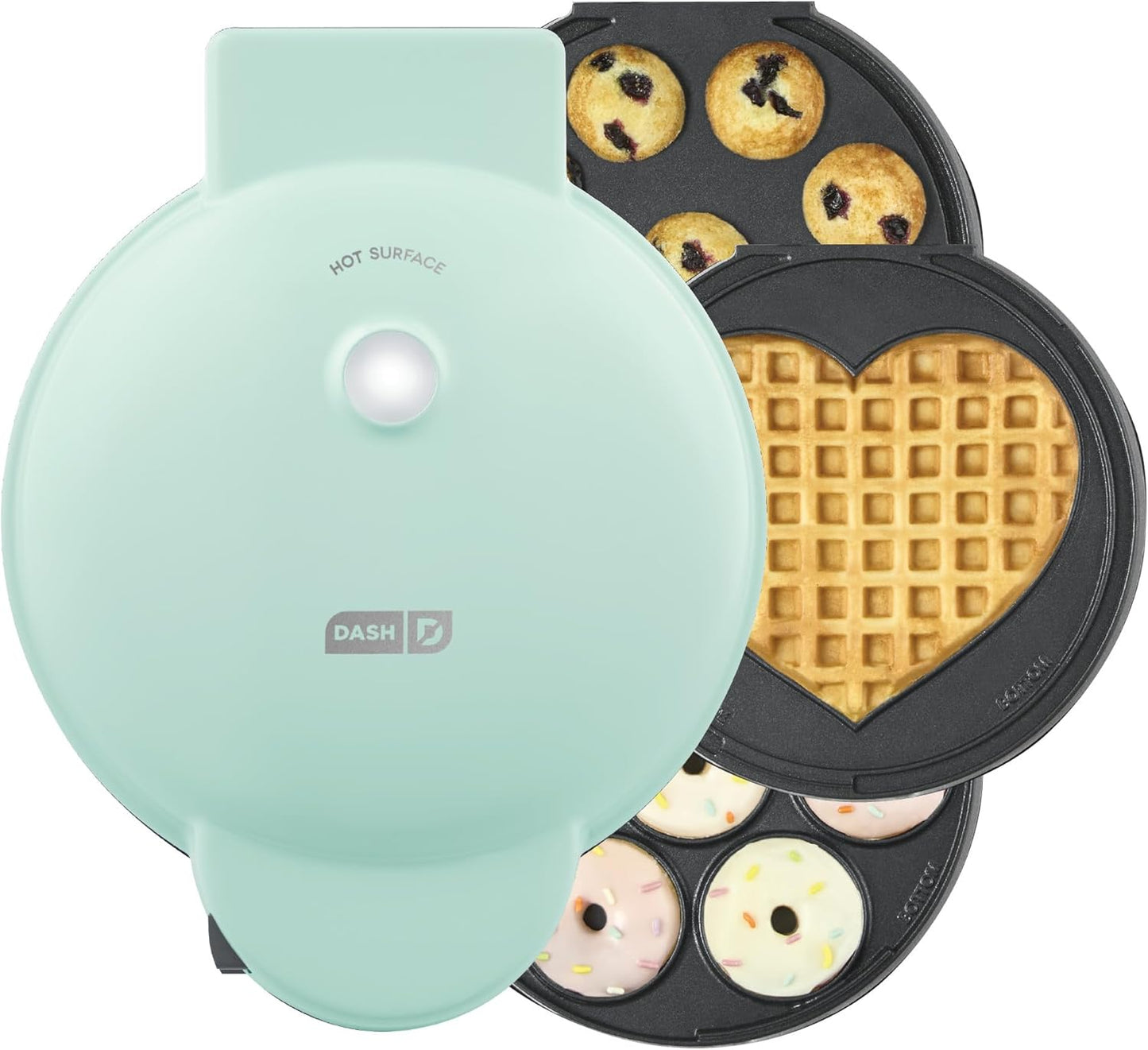 DASH MultiMaker - Create Mini Treats in Aqua!