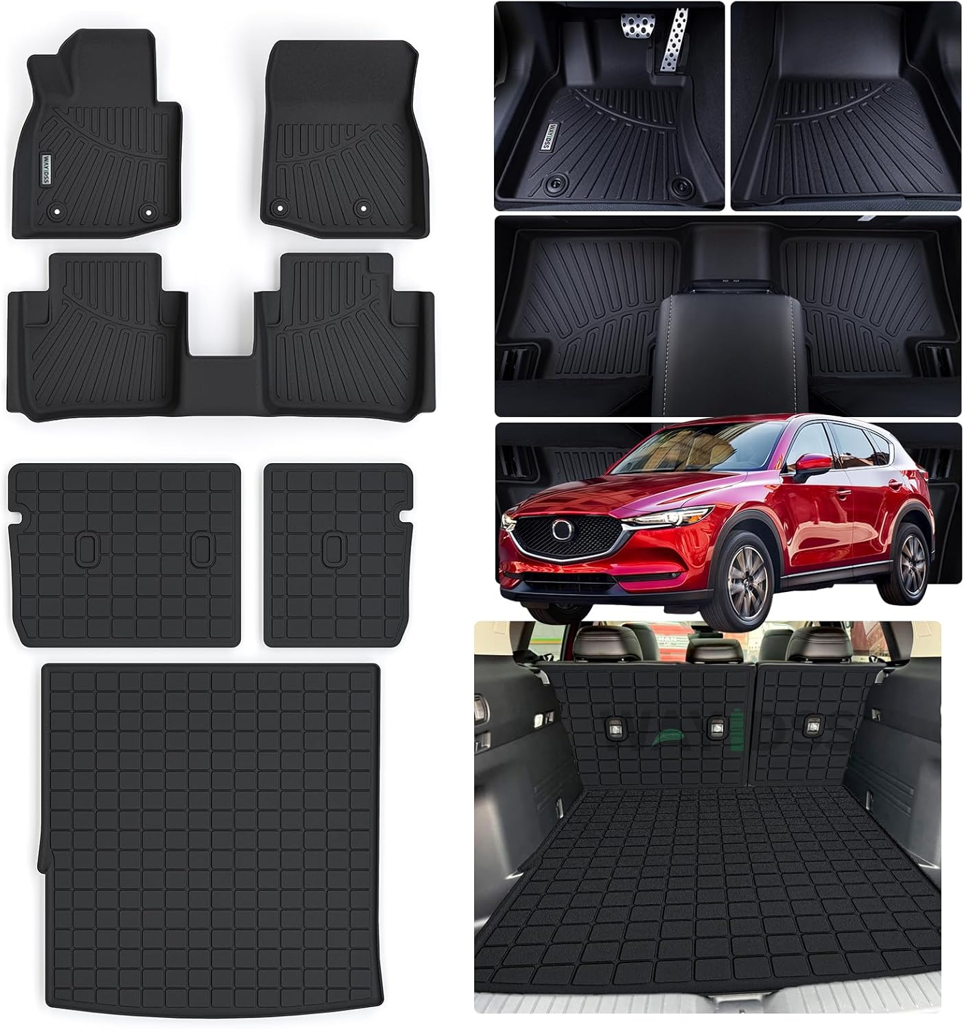 Custom Fit Floor Mats for 2023-2025 Mazda CX-50 Hybrid