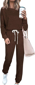 PRETTYGARDEN Women's Two Piece Loungewear Set - Comfortable Casual
