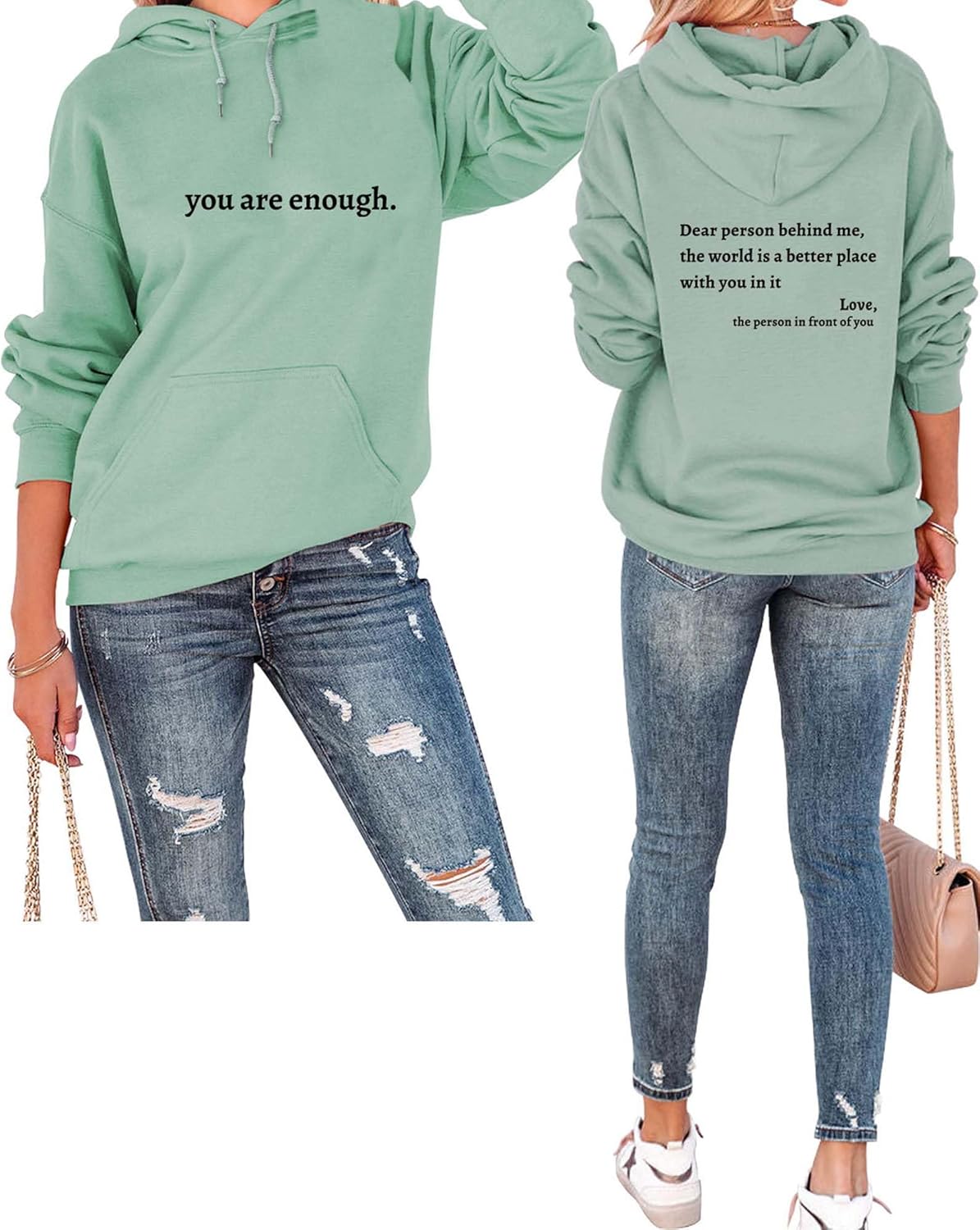 Empowering Mental Health Hoodie - Dear Person Behind Me