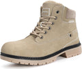 Mens Womens Snow Boots Warm Fur Lined Ankle Booties - Waterproof