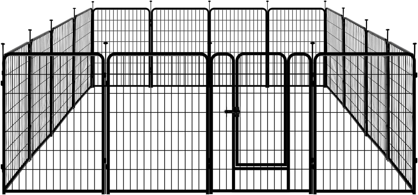 Durable 36 Inch Dog Playpen for Indoor and Outdoor Use