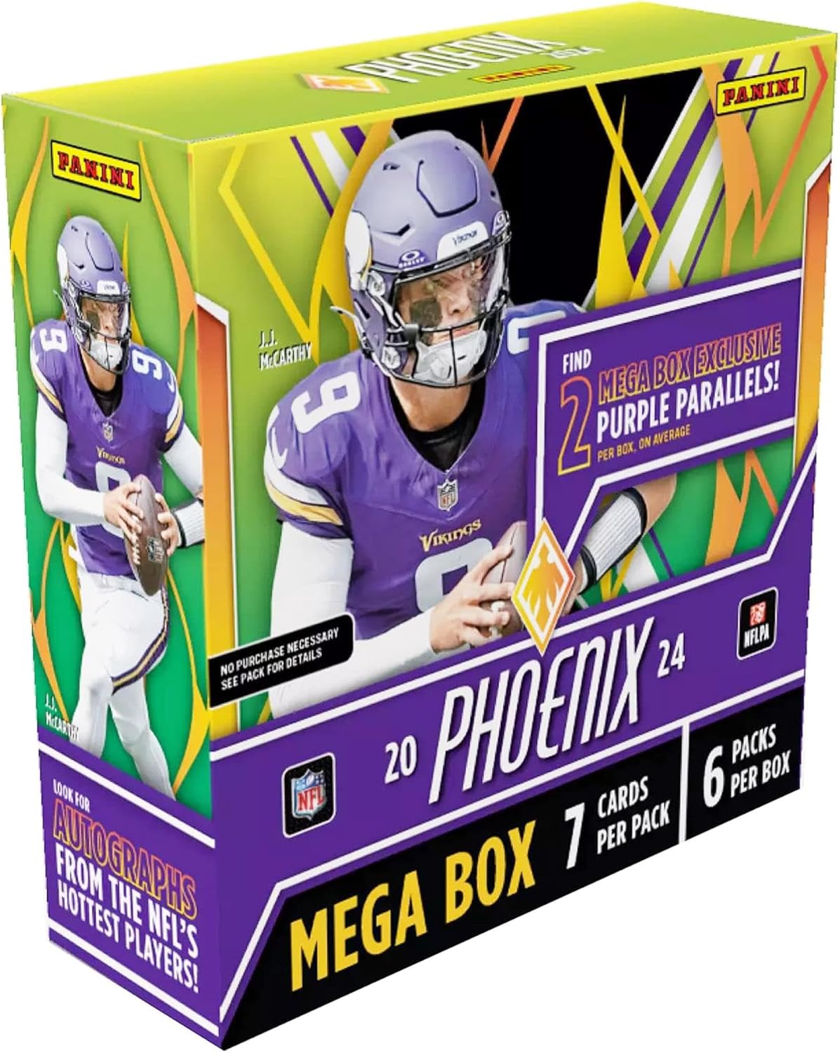 2024-25 Panini Phoenix NFL Football Mega Box with Exclusive Cards