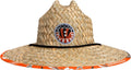 FOCO Men's NFL Team Logo Floral Lifeguard Straw Sun Hat - Team Pride