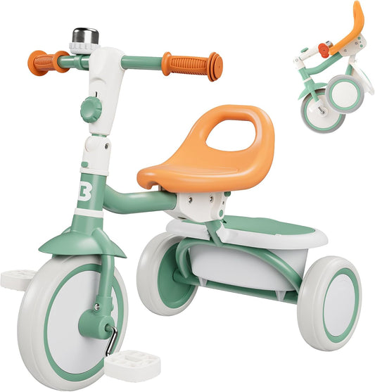 besrey Toddler Tricycle for Kids Age 18 Months to 5 Years