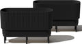 Veradek Demi Raised Long Planter for Indoor or Outdoor Use