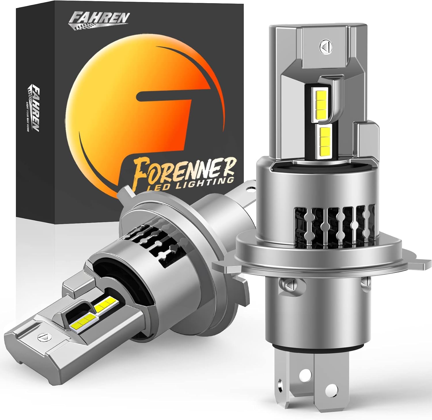Fahren Upgraded H4 9003 Light Bulb - 800% Brighter LED Fog Lights