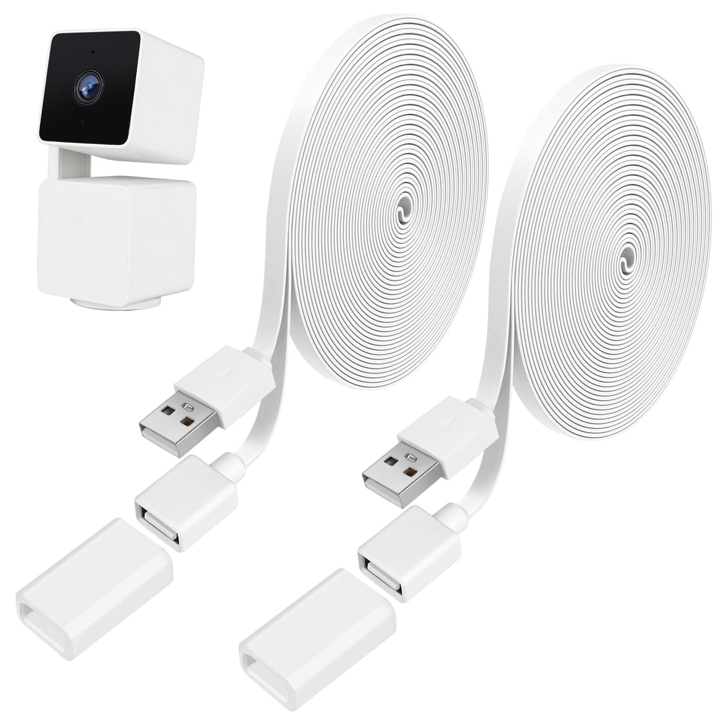 Waterproof 25ft USB Cable for WYZE Cams